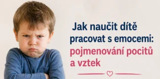 Jak naučit dítě pracovat s emocemi