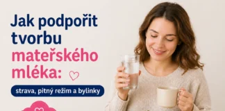 Jak podpořit tvorbu mateřské mléka