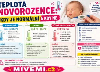 Jak poznat teplotu novorozence