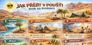 Jak přežít v poušti krok za krokem