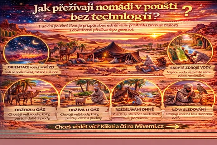 Jak přežívají nomádi v poušti