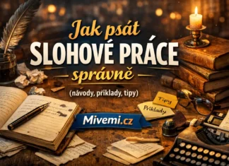 Jak správně psát slohové práce bez chyb ve škole i v praxi