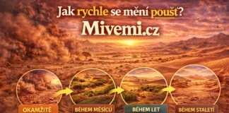 Jak rychle se mění poušť