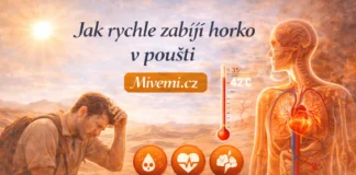 Jak rychle zabíjí horko v poušti