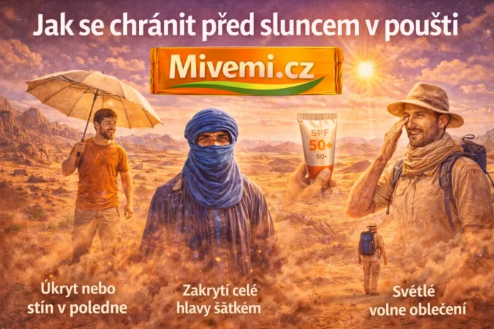 Jak se chránit před sluncem v poušti