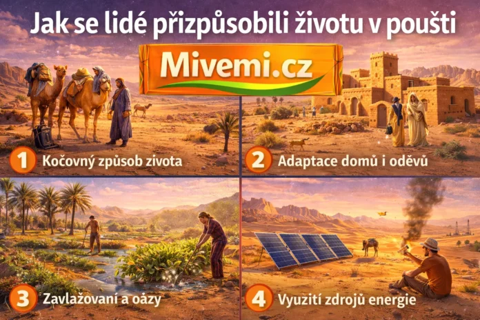 Jak se lidi přizpůsobili životu v poušti
