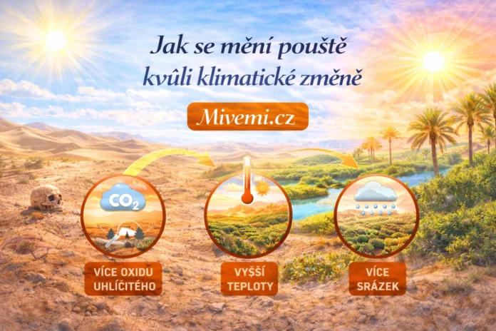 Jak se mění pouště kvůli klimatické změně