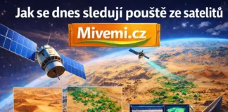 Jak se sledují pouště ze satelitu