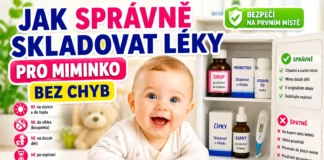 Jak správně skladovat léky pro miminko