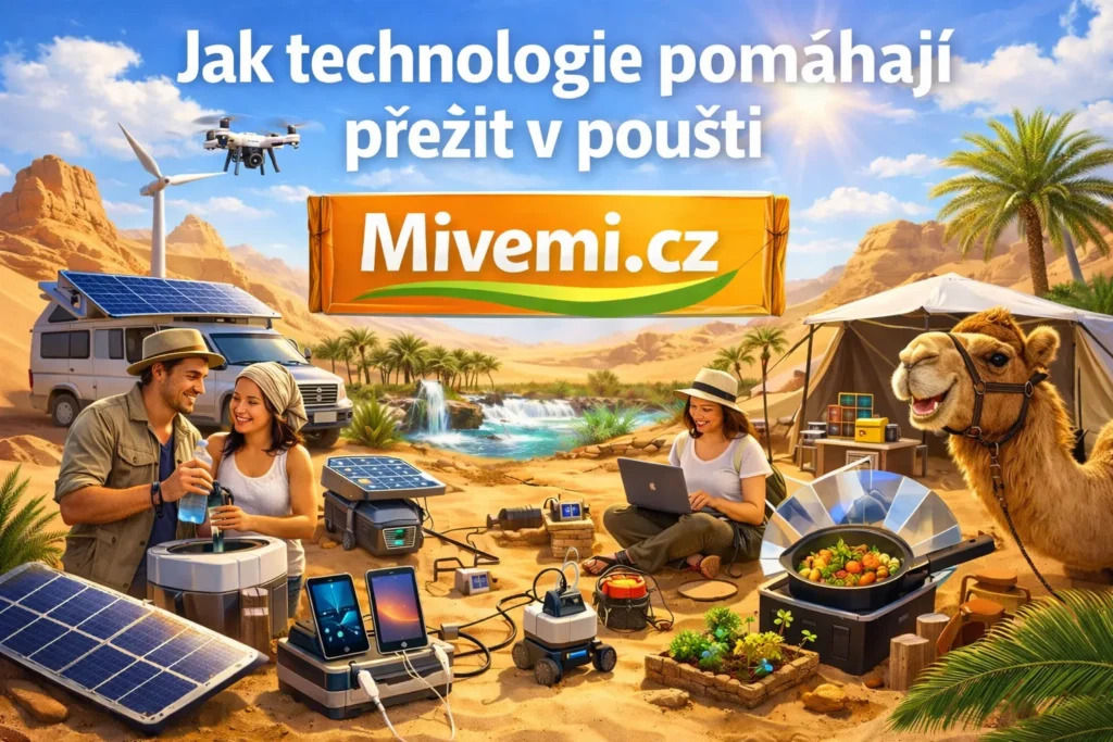 Jak technologie pomáhají přežít v poušti