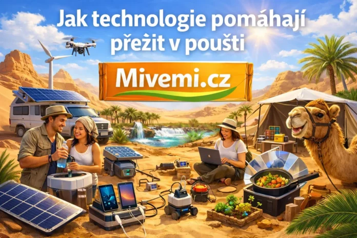 Jak technologie pomáhají přežít v poušti