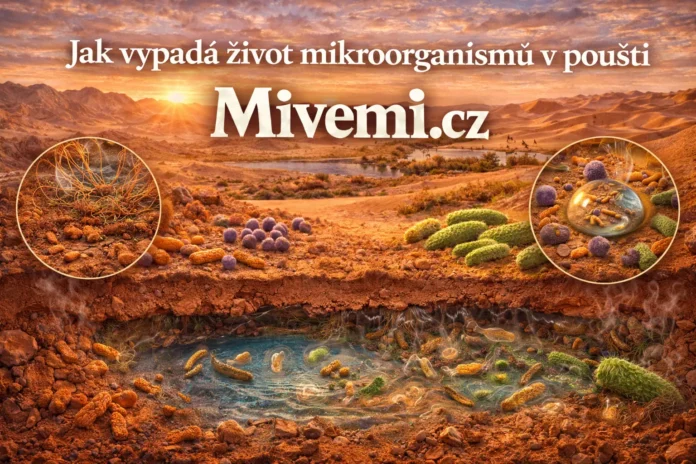 Jak vypadá život mikroorganismů v poušti