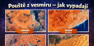 Jak vypadají pouště z vesmíru a satelitu