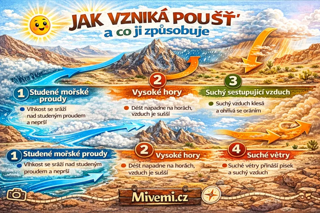 Jak vznikají pouště