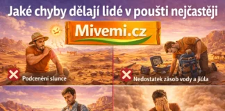 Jaké chyby dělají lidi v poušti