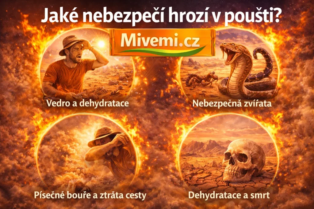 Jaké nebezpečí hrozí v pouštích