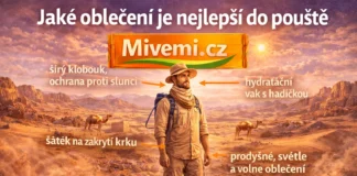 Jaké oblečení je nejlepší do pouště
