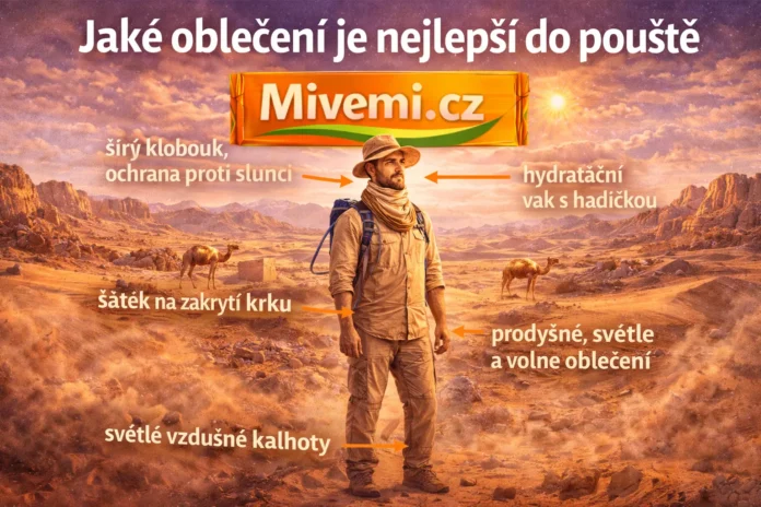 Jaké oblečení je nejlepší do pouště
