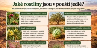 Jaké rostliny v poušti jsou jedlé
