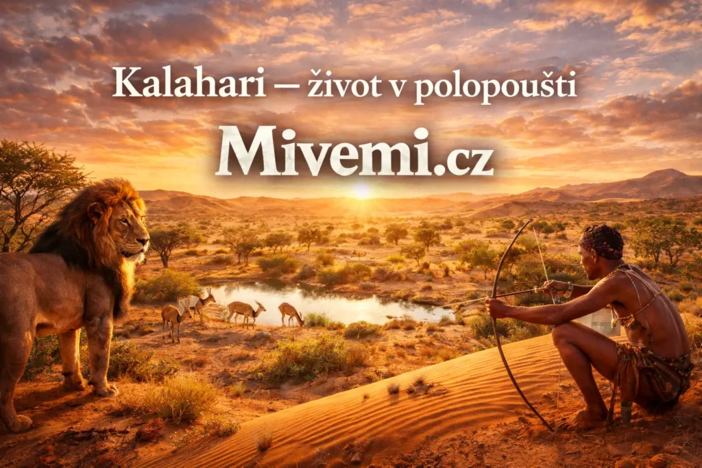 Kalahari poušť