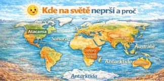 Kde na světě neprší a proč