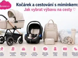 Kočárek a cestování s miminkem