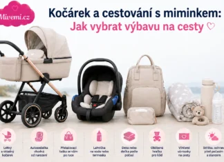 Kočárek a cestování s miminkem