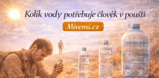 Kolik vody potřebuje člověk v poušti
