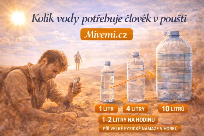 Kolik vody potřebuje člověk v poušti