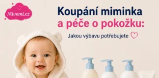 Koupání miminka a péče o pokožku