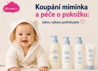 Koupání miminka a péče o pokožku