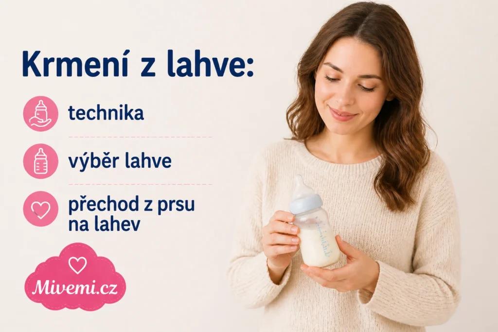 Krmení miminka z lahvičky