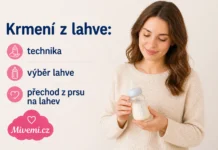 Krmení miminka z lahvičky