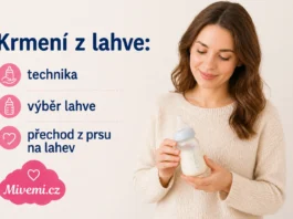 Krmení miminka z lahvičky