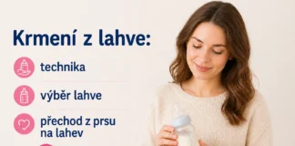 Krmení miminka z lahvičky