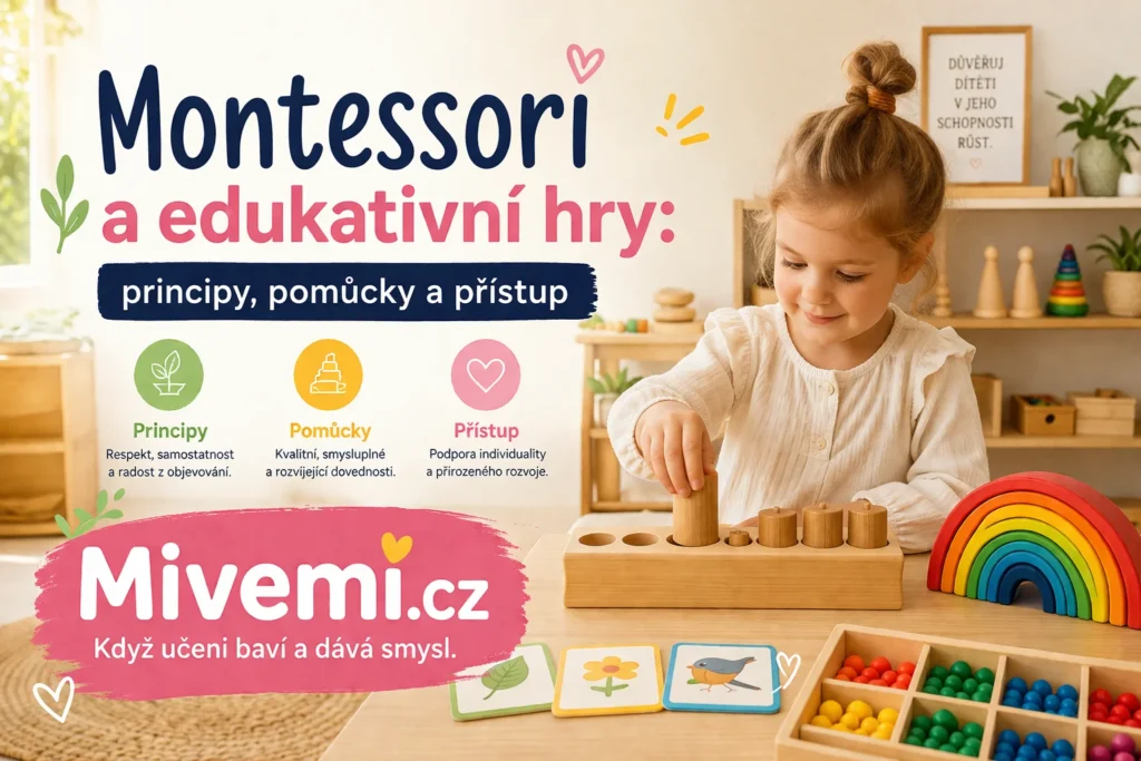 Montessori a edukativní hry pro děti