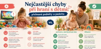 Nejčastější chyby při hraní s dětmi