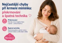 Nejčastější chyby při krmení miminek