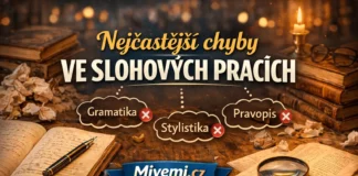 Nejčastější chyby ve slohových pracích