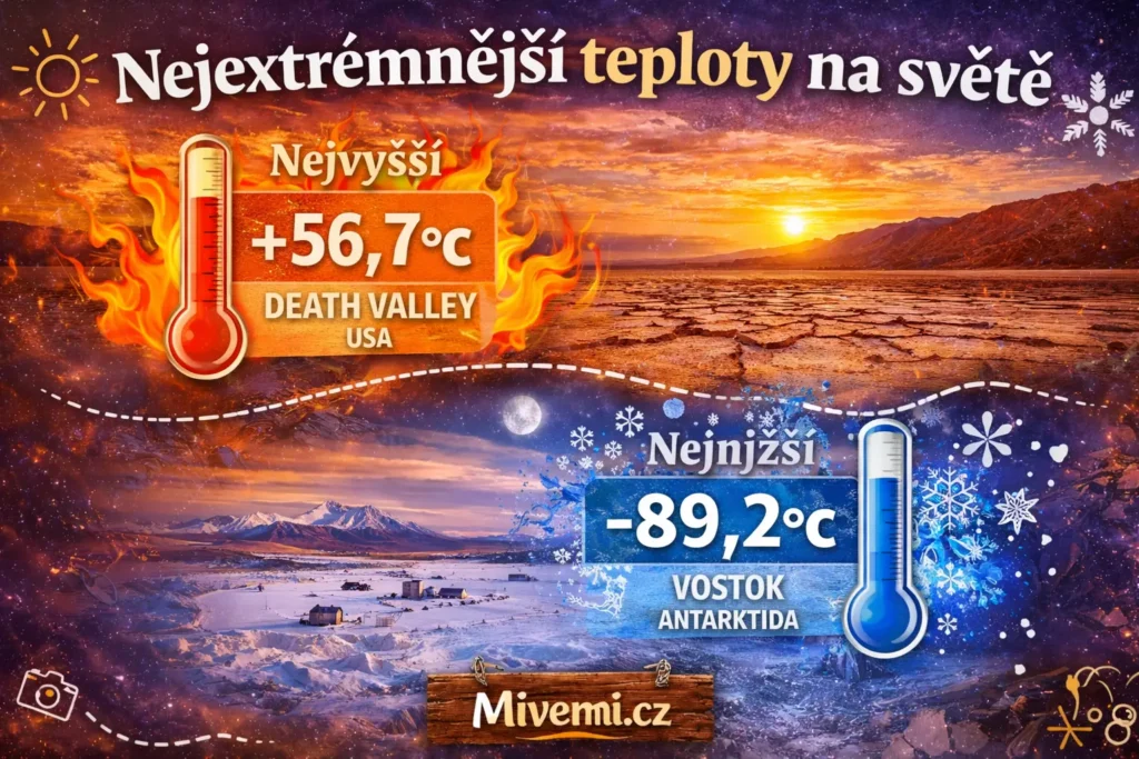 Nejextrémnější teploty na světě