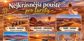 Nejkrásnější pouště pro turisty