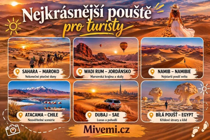 Nejkrásnější pouště pro turisty