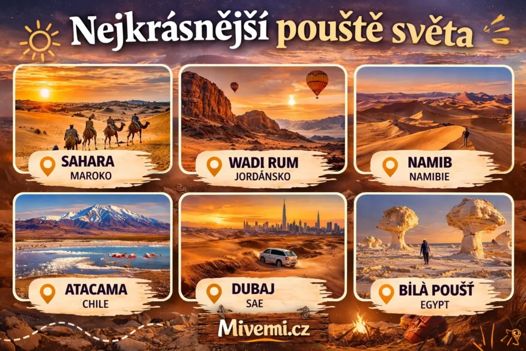 Nejkrásnější pouště světa
