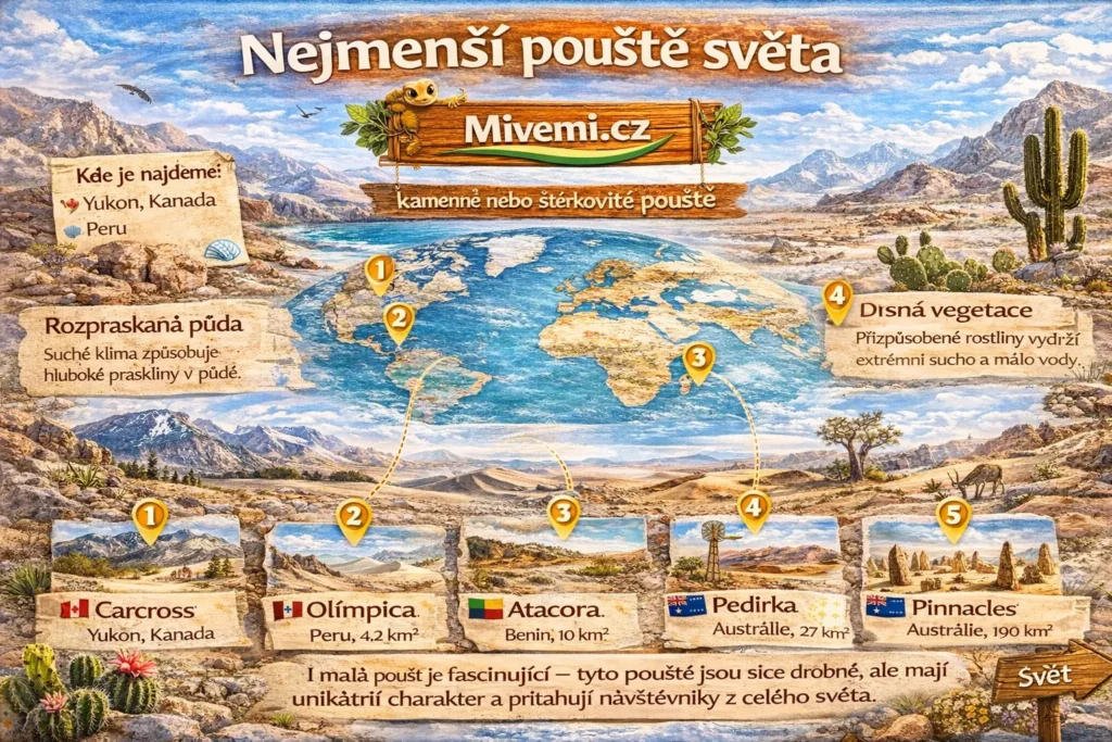 Nejmenší pouště světa