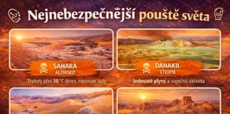 Nejnebezpečnější pouště světa