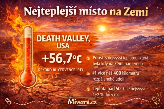 Nejteplejší místo na světě