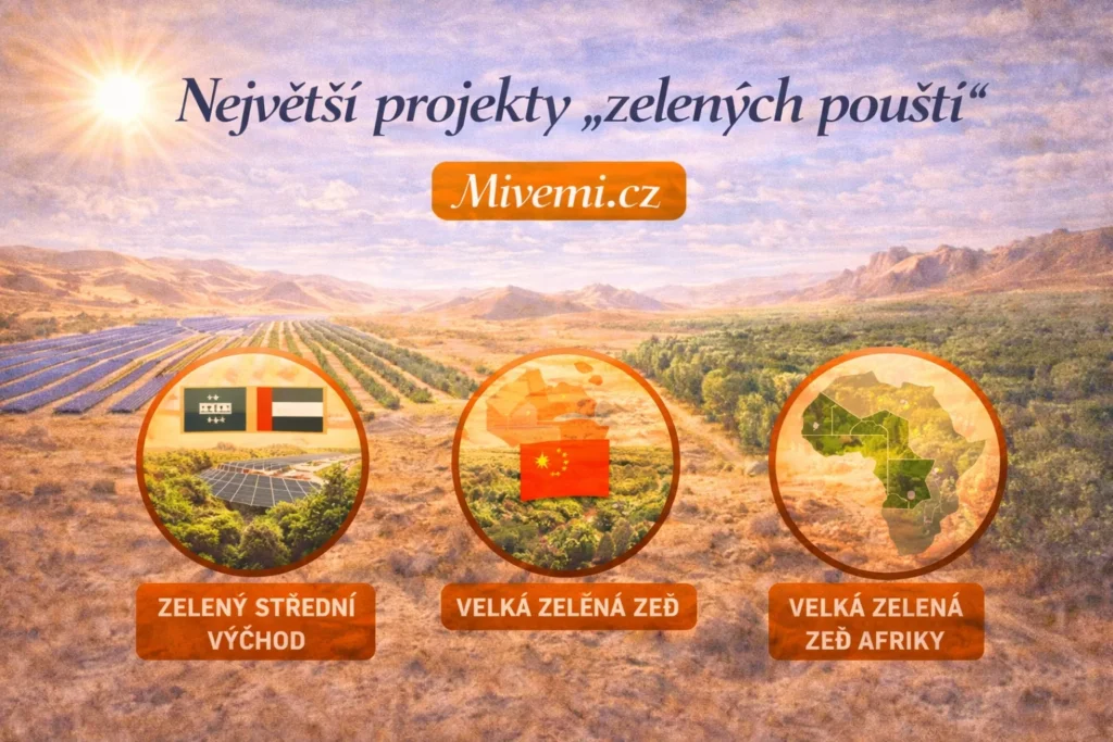 Největší projekty zelených pouští