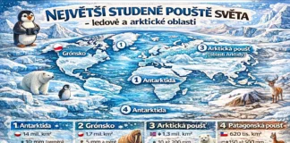 Největší studené pouště světa