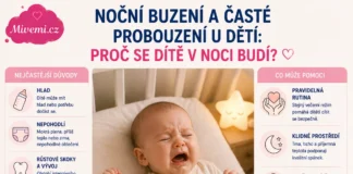Noční probouzení u dětí