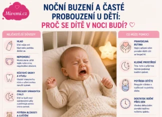 Noční probouzení u dětí